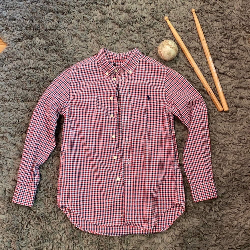 Classic boys Ralph Lauren button down